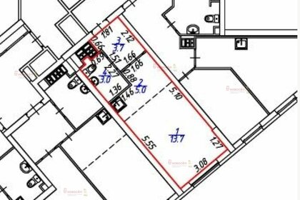 Квартира 25 м², студия - изображение 1