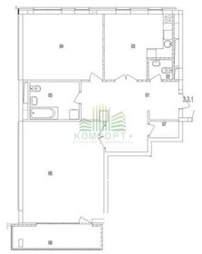 213 м², 5-комнатная квартира 119 999 ₽ в месяц - изображение 103