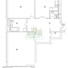 Квартира 122 м², 2-комнатная - изображение 1