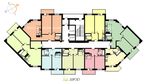 Квартира 69,3 м², 3-комнатная - изображение 2