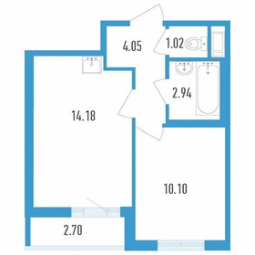 33,5 м², 1-комнатная квартира 5 500 000 ₽ - изображение 98