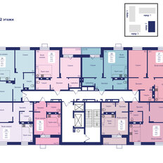 Квартира 61,7 м², 2-комнатная - изображение 2