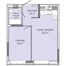 42,3 м², 2-комнатная квартира 3 500 000 ₽ - изображение 63