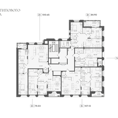 Квартира 100,7 м², 2-комнатная - изображение 4