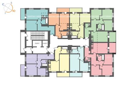 Квартира 63,6 м², 4-комнатная - изображение 2