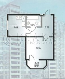 32,5 м², 1-комнатная квартира 4 040 000 ₽ - изображение 39