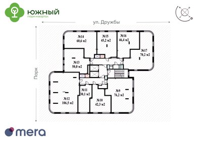 29,3 м², квартира-студия 3 555 000 ₽ - изображение 70