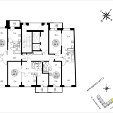 Квартира 64,4 м², 2-комнатная - изображение 2