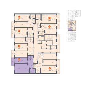 81,5 м², 3-комнатная квартира 6 750 000 ₽ - изображение 89