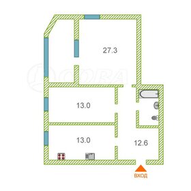 Квартира 81 м², 2-комнатная - изображение 5