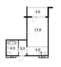 25,3 м², квартира-студия 4 780 000 ₽ - изображение 35