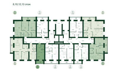 43,5 м², 1-комнатная квартира 4 562 250 ₽ - изображение 8