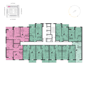 42,8 м², 2-комнатная квартира 4 300 000 ₽ - изображение 119
