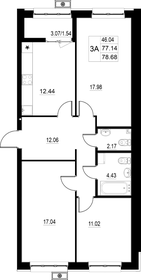 11,7 м², квартира-студия 2 350 000 ₽ - изображение 103