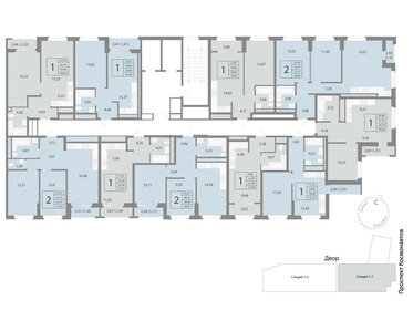 63,5 м², 2-комнатная квартира 7 500 000 ₽ - изображение 66