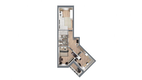 53,3 м², 2-комнатная квартира 7 800 000 ₽ - изображение 75