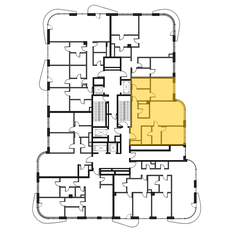 Квартира 104,7 м², 2-комнатная - изображение 3