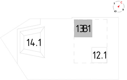 24,5 м², 1-комнатная квартира 9 553 476 ₽ - изображение 3