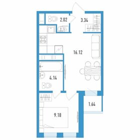 35,6 м², 1-комнатная квартира 6 055 400 ₽ - изображение 11
