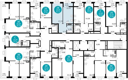 41 м², 2-комнатная квартира 8 600 000 ₽ - изображение 108