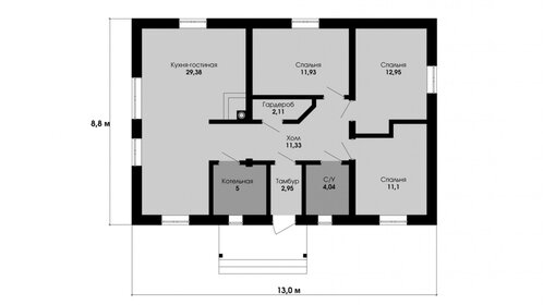 79,9 м² дом, 8,1 сотки участок 5 490 000 ₽ - изображение 47