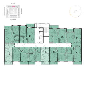 29,5 м², квартира-студия 6 050 000 ₽ - изображение 34