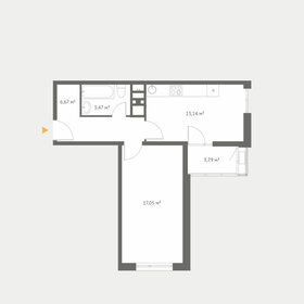 36 м², 1-комнатная квартира 5 300 000 ₽ - изображение 105