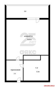 Квартира 19 м², студия - изображение 1