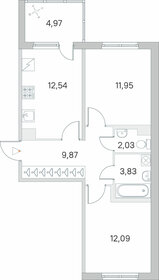 59 м², 2-комнатная квартира 5 800 000 ₽ - изображение 89