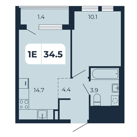 26,2 м², 2-комнатная квартира 3 850 000 ₽ - изображение 64