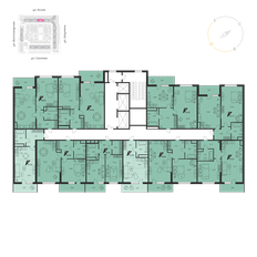 Квартира 32 м², студия - изображение 3