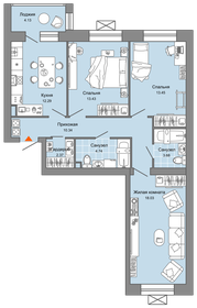 80 м², 3-комнатная квартира 7 679 700 ₽ - изображение 22