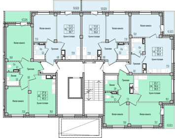 37,6 м², 1-комнатная квартира 2 971 190 ₽ - изображение 4
