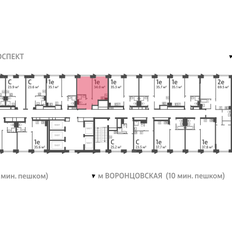 Квартира 34 м², 1-комнатная - изображение 2