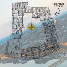 Квартира 63,6 м², 1-комнатная - изображение 2