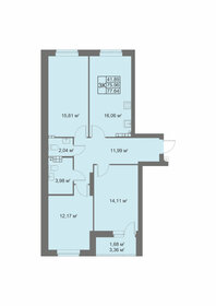 88,8 м², 3-комнатная квартира 10 500 000 ₽ - изображение 34