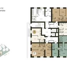 Квартира 43,4 м², студия - изображение 2