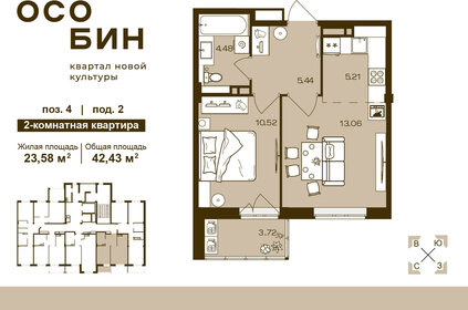 24,5 м², офис 24 500 ₽ в месяц - изображение 17