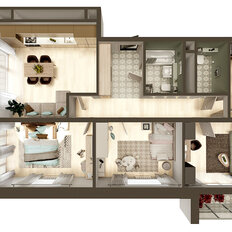 Квартира 89,1 м², 3-комнатная - изображение 2