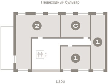 33,4 м², 1-комнатная квартира 5 909 000 ₽ - изображение 47