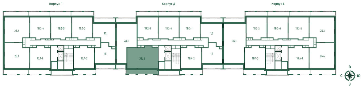 73,6 м², 2-комнатная квартира 10 499 999 ₽ - изображение 97