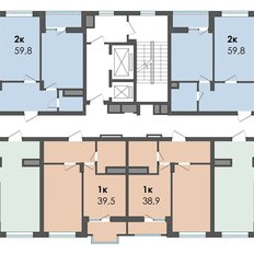 Квартира 39,5 м², 1-комнатная - изображение 4