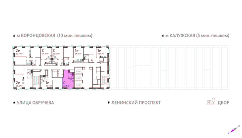 23,9 м², квартира-студия 13 515 880 ₽ - изображение 25