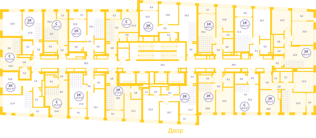 36,3 м², 1-комнатная квартира 5 400 000 ₽ - изображение 49