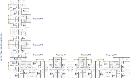 66,1 м², 3-комнатная квартира 8 850 000 ₽ - изображение 64