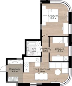 40,2 м², квартира-студия 5 250 000 ₽ - изображение 59