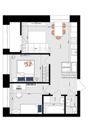 76,4 м², 2-комнатная квартира 6 999 000 ₽ - изображение 45