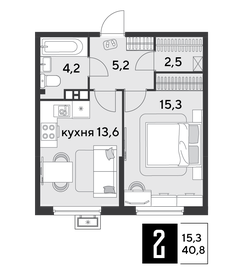 37,9 м², 1-комнатная квартира 7 022 871 ₽ - изображение 28