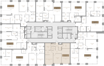 140,5 м², 7-комнатная квартира 83 000 000 ₽ - изображение 160