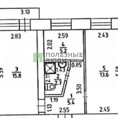 Квартира 42,7 м², 2-комнатная - изображение 3